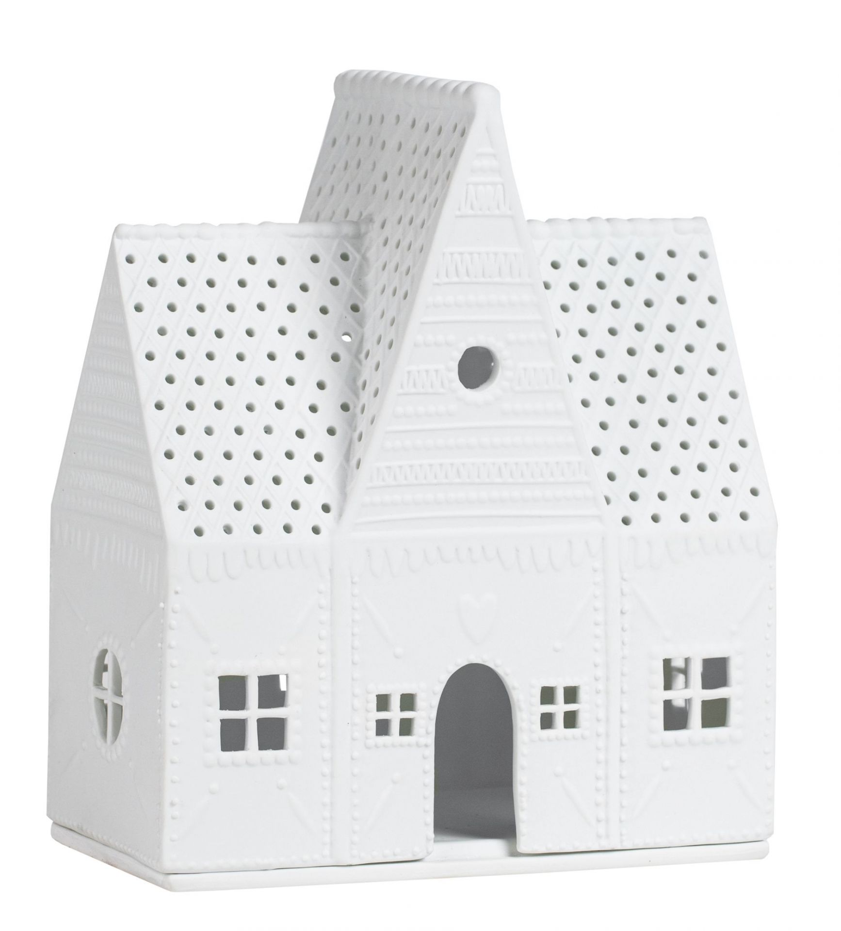 Gingerbread Light House large Räder